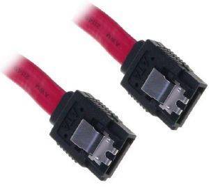 INLINE SATA CONNECTION CABLE 0.5M RED