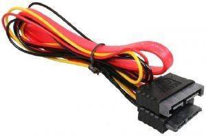 INLINE SATA COMBO CABLE SLIMLINE EXTENSION 50CM INLINE SATA COMBO CABLE SLIMLINE EXTENSION 50CM