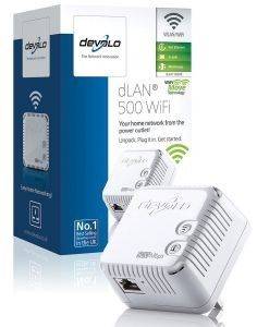 DEVOLO DLAN 500 WIFI SINGLE ADAPTER