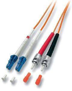 EQUIP 254211 FIBER OPTIC PATCHCABLE LC-ST DUPLEX MM 50/125 OM2 ORANGE LSOH 1M