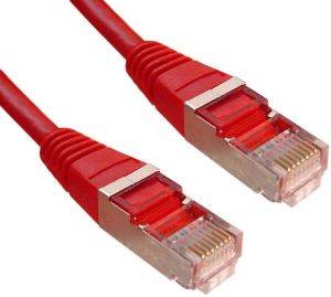 INLINE PATCH CABLE S/FTP CAT.5E RJ45 0.5M RED INLINE PATCH CABLE S/FTP CAT.5E RJ45 0.5M RED