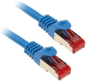 INLINE PATCH CABLE S/FTP CAT.6 RJ45 100M ROLL BLUE