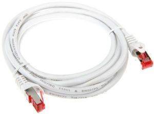 INLINE PATCH CABLE S/FTP CAT.6 RJ45 2M WHITE