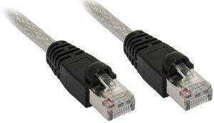 INLINE PATCH CABLE S/FTP CAT.5E RJ45 2M TRANSPARENT