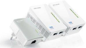 TP-LINK TL-WPA4220T KIT 300MBPS AV500 WIFI POWERLINE EXTENDER 3-PACK KIT