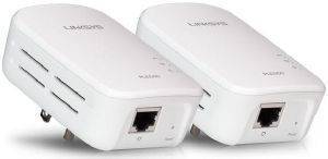 LINKSYS PLEK500 POWERLINE HOMEPLUG AV2 1-PORT GIGABIT ETHERNET KIT