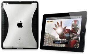 PURO IPAD 2 SILICON CASE TRANSPARENT & BLACK PURO IPAD 2 SILICON CASE TRANSPARENT & BLACK