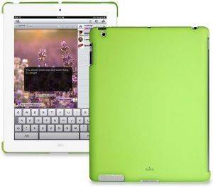 PURO BACK COVER IPAD 2 SOFT TOUCH GREEN