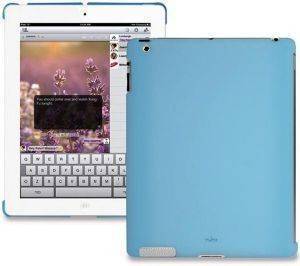 PURO BACK COVER IPAD 2 SOFT TOUCH LIGHT BLUE