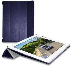 PURO BOOKLET \'\'ZETA\'\' COVER IPAD 2/NEW IPAD WITH MAGNETE E STAND UP ECO-LEATHER BLUE PURO BOOKLET \'\'ZETA\'\' COVER IPAD 2/NEW IPAD WITH MAGNETE E STAND UP ECO-LEATHER BLUE