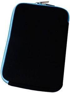 GREENGO TABLET CASE ZIPPER 10\'\' BLACK/BLUE