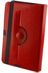 GREENGO UNIVERSAL CASE PU FOR TABLET 8\'\' ORBI 360 RED