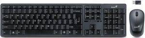 GENIUS SLIMSTAR 8000 USB SLIM 2.4GHZ WIRELESS KEYBOARD COMBO