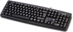 GENIUS KB-06XE USB SLENDER DESKTOP KEYBOARD BLACK GENIUS KB-06XE USB SLENDER DESKTOP KEYBOARD BLACK