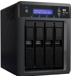 WESTERN DIGITAL WDBWWD0120KBK MY CLOUD EX4 12TB HOME NAS