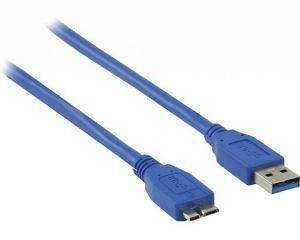 VALUELINE VLCP61500L0.50 USB3.0 CABLE USB A MALE TO USB MICRO B MALE 0.50M