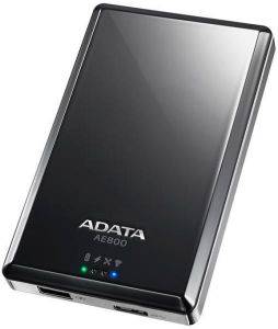 ADATA DASHDRIVE AIR AE800 WIRELESS HDD 500GB 2.5\'\' USB3.0 AND POWER BANK 5200MAH