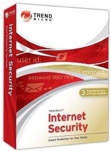 TREND MICRO INTERNET SECURITY 2010 3USERS