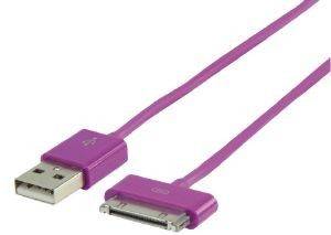 VALUELINE VLMP39100U1.00 DATA AND CHARGING CABLE PURPLE VALUELINE VLMP39100U1.00 DATA AND CHARGING CABLE PURPLE