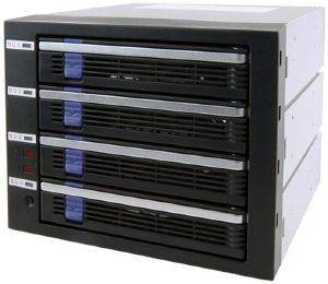 RAIDSONIC ICY DOCK MB454SPF-B 4-IN-3 SATA INTERNAL RAID BACKPLANE BLACK RAIDSONIC ICY DOCK MB454SPF-B 4-IN-3 SATA INTERNAL RAID BACKPLANE BLACK