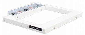 SILVERSTONE TS08 OPTICAL DRIVE SLOT FOR 2.5\'\' SATA SSD/HDD TO 9.5MM LAPTOP ODD BAY