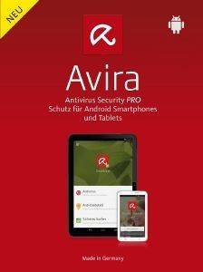 AVIRA ANTVIRUS SECURITY PRO ANDROID 1 USER/3 DEVICES