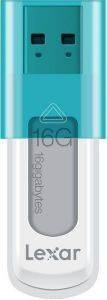 LEXAR JUMPDRIVE S50 16GB USB2.0 FLASH DRIVE ORANGE TEAL