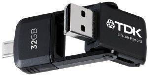 TDK T79220 2-IN-1 MICRO USB2.0 FLASH DRIVE 32GB