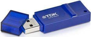 TDK T79199 TF30 128GB USB3.0 FLASH DRIVE BLUE