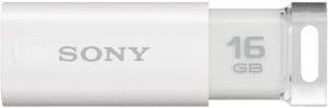 SONY USM16GUW MICRO VAULT CLICK 16GB USB3.0 FLASH DRIVE WHITE