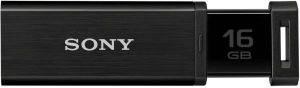 SONY USM16GQX MICRO VAULT MACH QX 16GB USB3.0 FLASH DRIVE BLACK