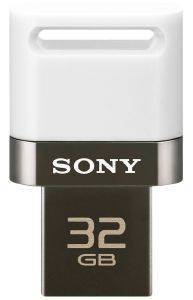 SONY USM32SA1/W ON-THE-GO 32GB USB2.0 FLASH DRIVE WHITE SONY USM32SA1/W ON-THE-GO 32GB USB2.0 FLASH DRIVE WHITE