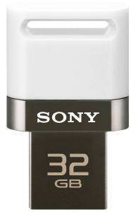 SONY USM32SA1/W ON-THE-GO 32GB USB2.0 FLASH DRIVE WHITE