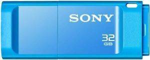 SONY USM32GXL MICROVAULT X SERIES 32GB USB3.0 FLASH DRIVE BLUE