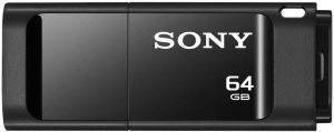 SONY USM64GXB MICROVAULT X SERIES 64GB USB3.0 FLASH DRIVE BLACK