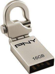 PNY P-FDI16G/APPHK-GE MICRO HOOK ATTACHE 16GB USB2.0 FLASH DRIVE