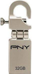 PNY P-FDI32G/APPHK-GE MICRO HOOK ATTACHE 32GB USB2.0 FLASH DRIVE PNY P-FDI32G/APPHK-GE MICRO HOOK ATTACHE 32GB USB2.0 FLASH DRIVE
