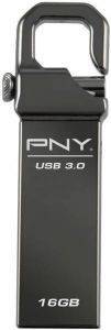 PNY FDU16GBHOOK30-EF 16GB MICRO HOOK USB3.0 FLASH DRIVE