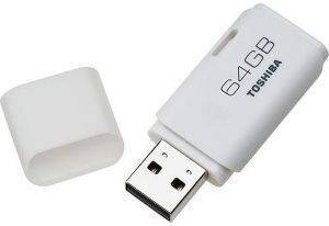 TOSHIBA PFU064U-1ACW 64GB USB2.0 FLASH DRIVE WHITE