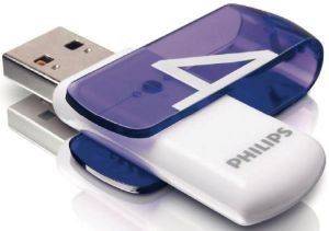 PHILIPS FM04FD05B/10 VIVID EDITION 4GB USB2.0 FLASH DRIVE