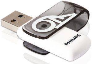 PHILIPS FM64FD05B/10 VIVID EDITION 64GB USB2.0 FLASH DRIVE