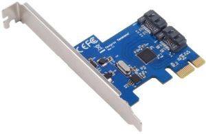 SILVERSTONE EC05 PCI-E CARD WITH 2 INTERNAL SATA 6GBPS PORTS