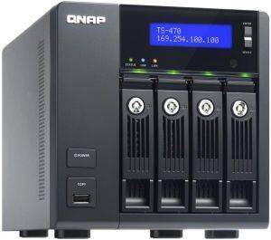 QNAP TS-470 PRO 4-BAY HOME & SOHO NAS FOR PERSONAL CLOUD AND MULTIMEDIA EXPERIENCE