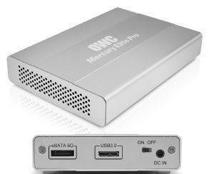 OWC MERCURY ELITE PRO MINI BUS-POWERED ENCLOSURE SOLUTION FOR MACBOOK AIR 2010/2011 SSD
