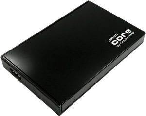 CN MEMORY CORE 2.5\'\' HDD ENCLOSURE USB3.0 BLACK BULK