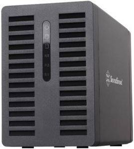 SILVERSTONE DS322 DUAL BAY 3.5\'\' HDD EXTERNAL RAID USB3.0 BLACK