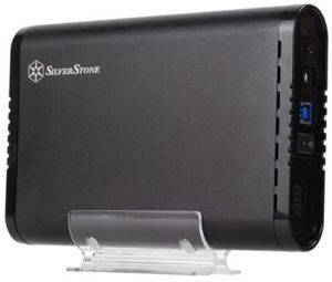 SILVERSTONE TS07 3.5\'\' SATA HDD/SSD ENCLOSURE USB3.0 BLACK