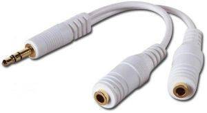 BELKIN F8V234EAWHT-APL UNIVERSAL HEADPHONE SPLITTER BELKIN F8V234EAWHT-APL UNIVERSAL HEADPHONE SPLITTER