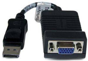 STARTECH DISPLAYPORT TO VGA VIDEO ADAPTER CONVERTER STARTECH DISPLAYPORT TO VGA VIDEO ADAPTER CONVERTER