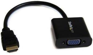 STARTECH HD2VGAE2 HDMI TO VGA ADAPTER CONVERTER FOR DESKTOP PC/LAPTOP/ULTRABOOK STARTECH HD2VGAE2 HDMI TO VGA ADAPTER CONVERTER FOR DESKTOP PC/LAPTOP/ULTRABOOK